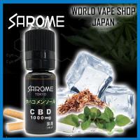 SAROME TOKYO CBD 1000mg 10ml ジンライム タバコメンソール 高濃度